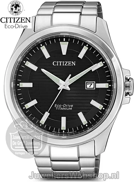 Citizen BM7470 84E horloge Eco Drive Super Titanium Heren horloge