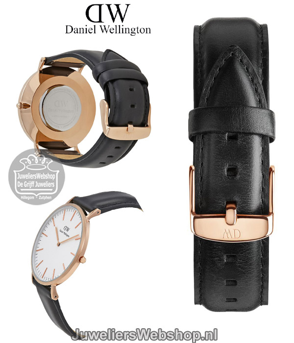 daniel wellington horloge classic sheffield DW00100007rose 40mm