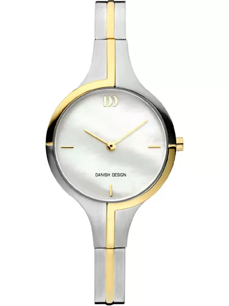 Danish Design IV65Q1202 dames horloge edelstaal Bicolor