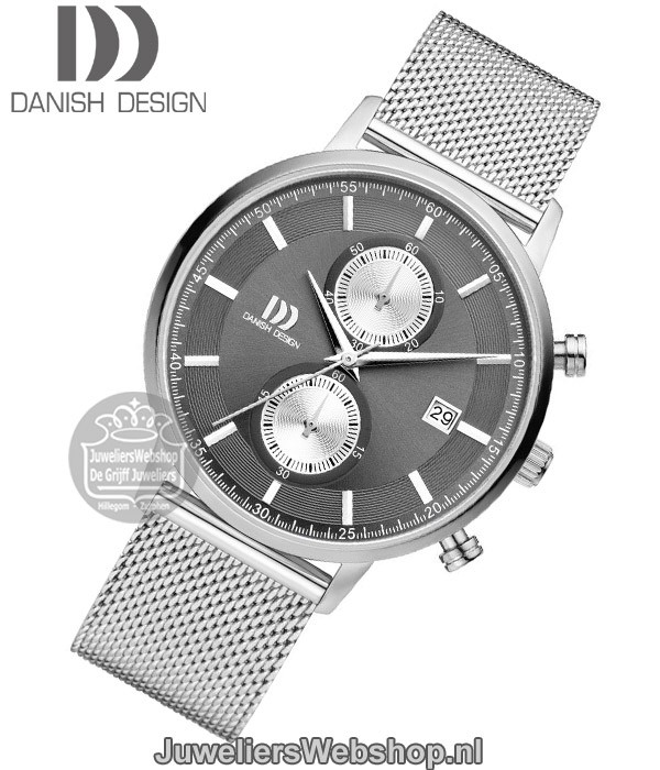 danish design iq64q1215 heren horloge chrono