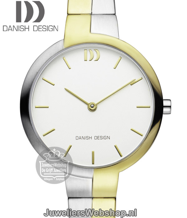 Danish Design IV65Q1225 dames horloge bicolor