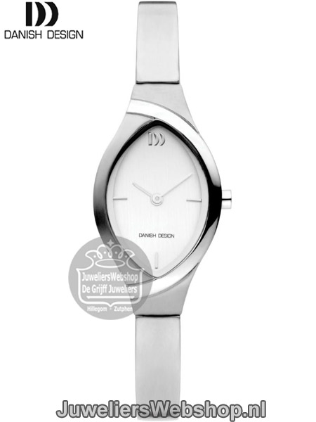 danish design titanium dames horloge zilver iv62q1228