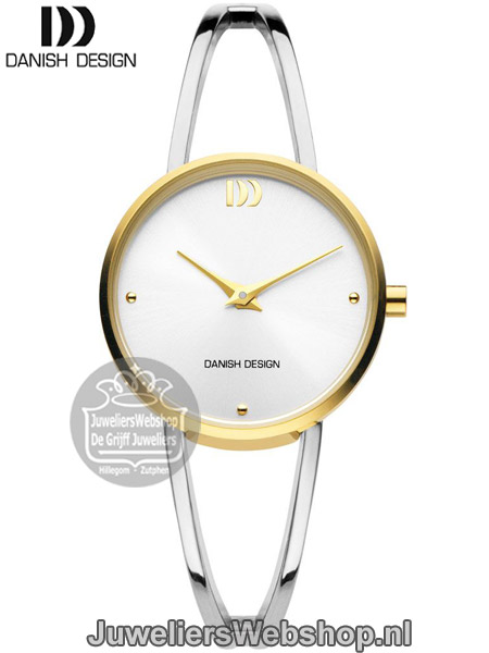 Danish Design bicolor dames horloge iv65q1230