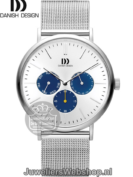 iq62q1233 danish design multifunction horloge heren