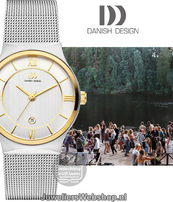 danish design iv65q1240 dames horloge