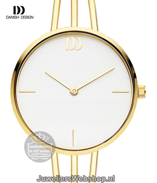 Danish Design horloge IV05Q1252 staal goud