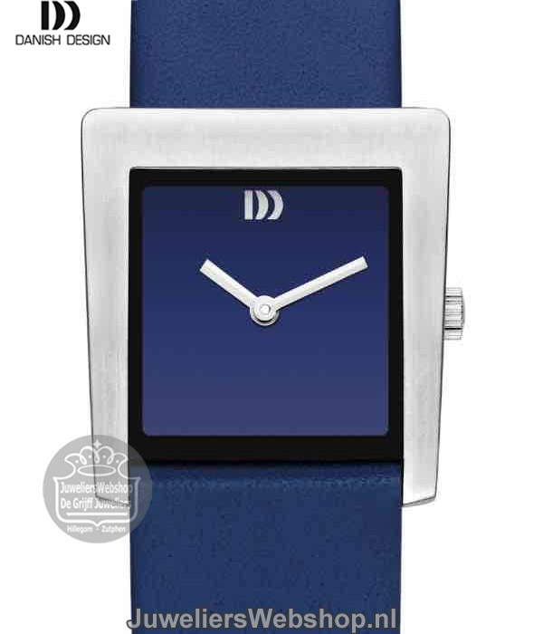 danish desing iv22q1257 dames horloge blauw