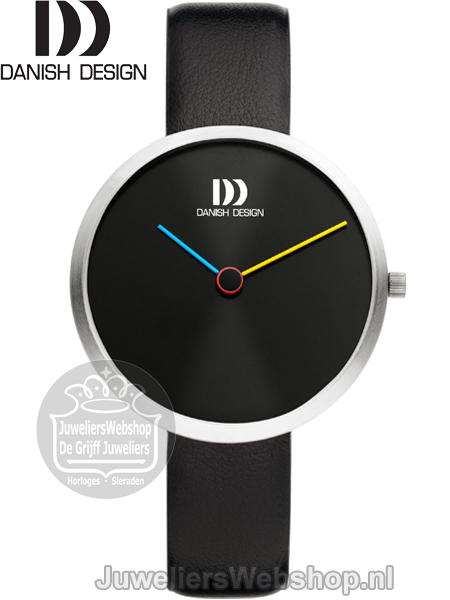 danish design IV23Q1261 dames horloge met zwarte band