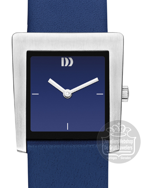 danish design horloge blauw IV42Q1257
