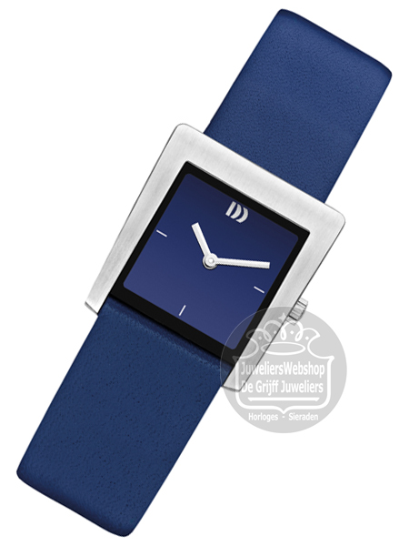 danish desing IV42Q1257 dames horloge blauw