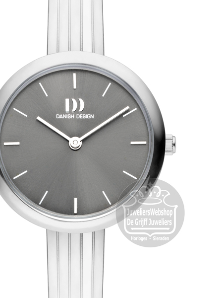 danish design 1262 dames horloge zilverkleurig