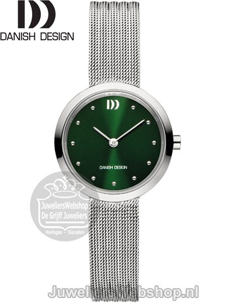 danish design IV77Q1210 dames horloge staal