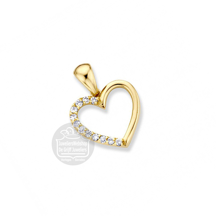 Excellent Jewelry Hanger HM116728 geelgoud briljant