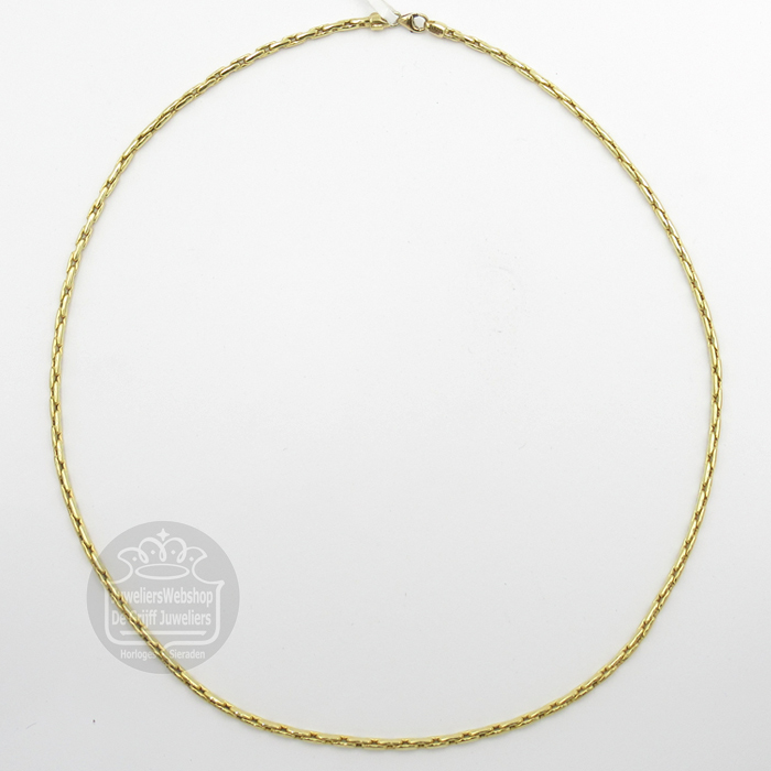 Fjory Gouden Palmier Collier 40-PA0245