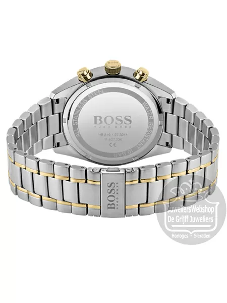 Onderwijs Rose kleur Arashigaoka Hugo Boss Champion Chrono Horloge HB1513878 Heren Staal