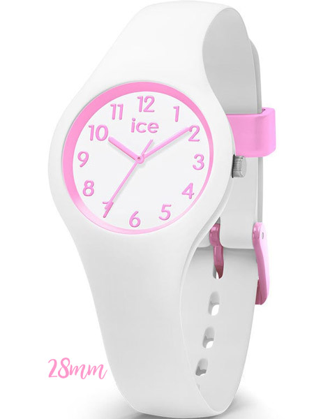 ice watch ice ola kids wit met roze horloge xs 28mm