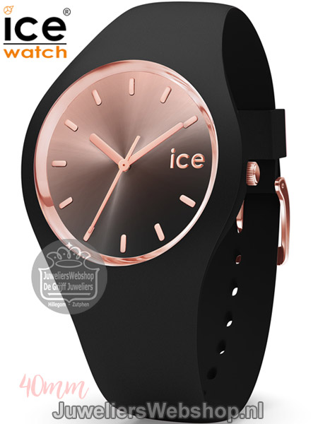 Ice Watch IW015748 Ice Sunset Black Medium horloge