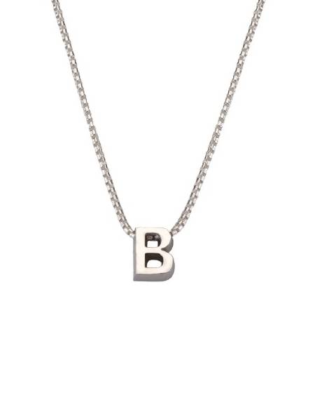 initials letter B collier Joy de la Luz Si-B