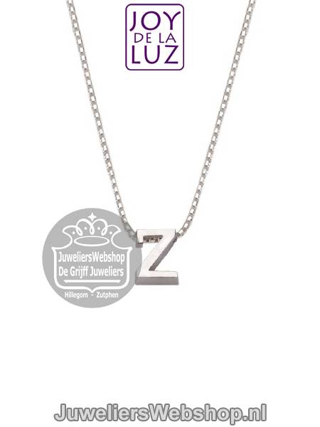 Joy de la Luz Si-Z initials ketting met hanger Z