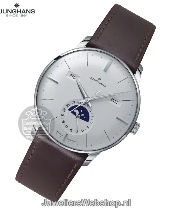 Junghans Meister Kalender Horloge 027 4200.01 Heren Meister Calendar