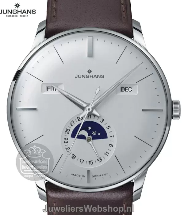 Junghans Meister Kalender Horloge 027 4200.01 Heren Meister Calendar