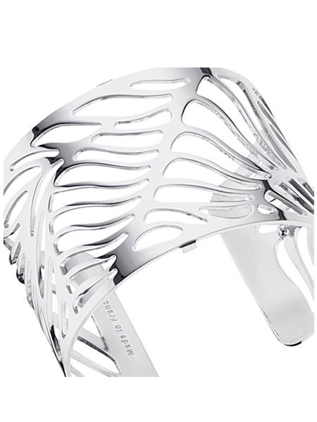 les georgettes armband wave silver 40mm