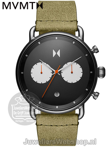 MVMT Blacktop Moss Green Horloge 28000007-D
