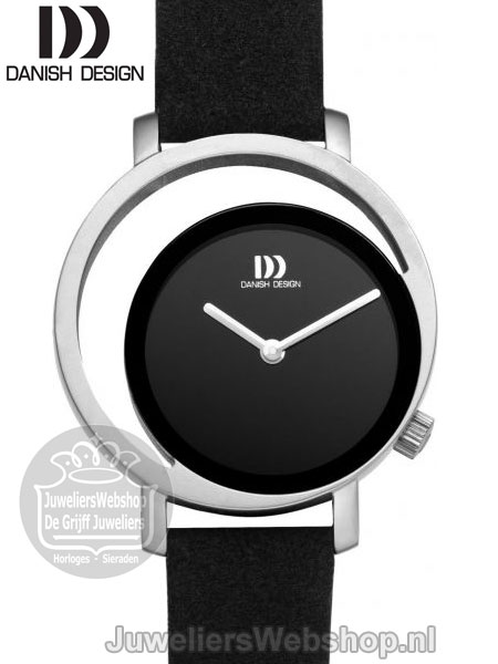 danish design IV13Q1271 dames horloge met zwarte band