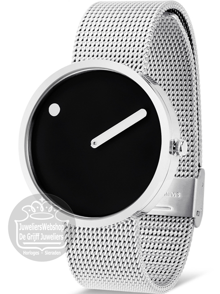 Picto Horloge Small Zwart PT43370-0820