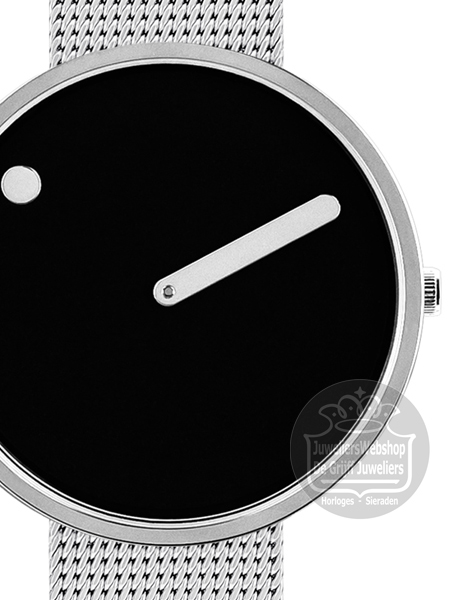 Picto Horloge Zwart PT43370-0820