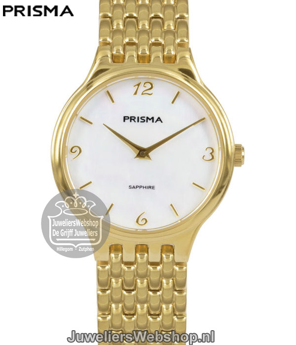 P.1277 Prisma Dames Horloge Titanium Goud