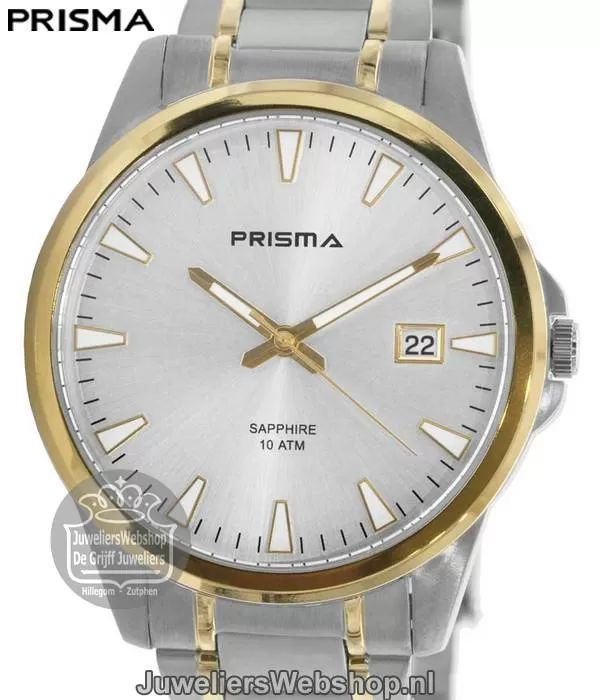 Prisma Horloge P1722 Heren Journey Titanium Bicolor