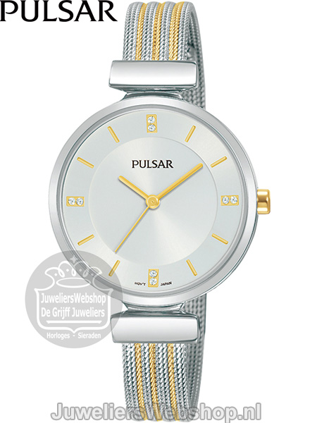 Pulsar PH8469X1 Dames Horloge Staal Bicolor