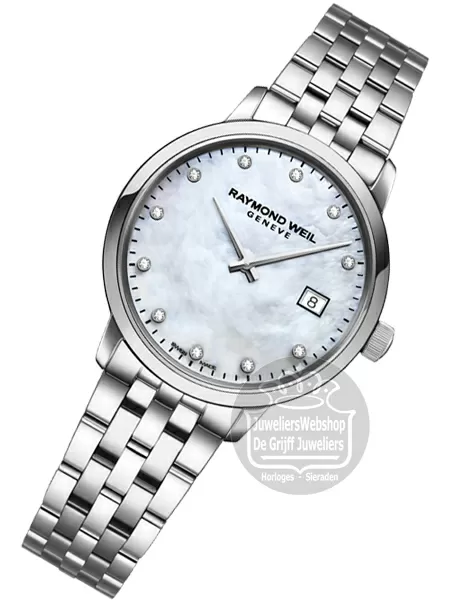 Raymond Weil Toccata Dames Horloge 5985 ST 97081 Staal 11 diamanten