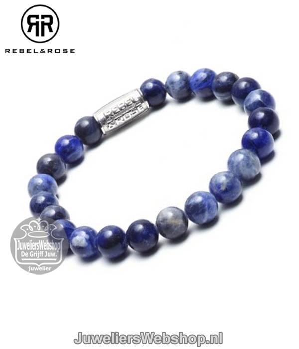 Rebel & Rose Midnight Blue Armband Stones Only