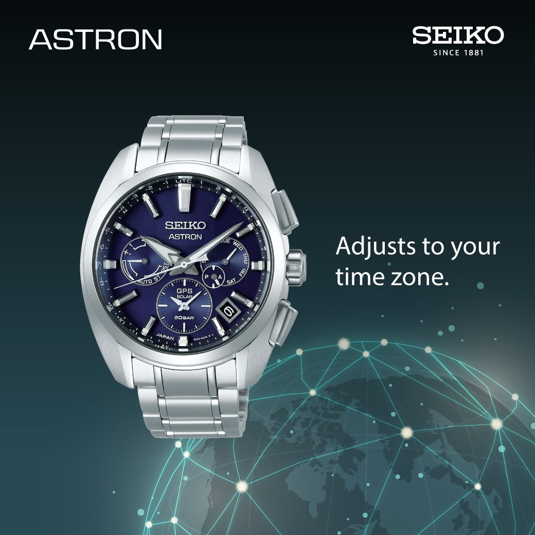 seiko astron SSH065J1 gps solar horloge heren