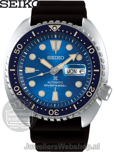 Seiko Prospex SRPE07K1 Horloge Save the Ocean Special Edition