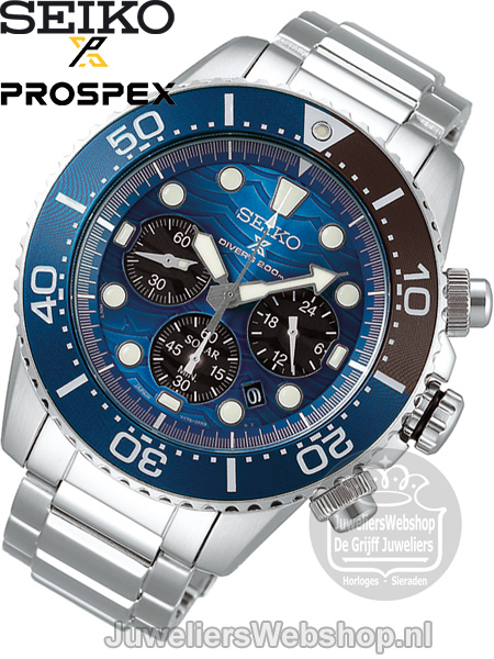 Seiko Prospex Save the Ocean Special Edition Horloge SSC741P1