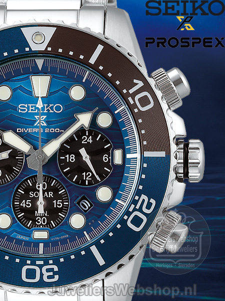 Seiko Prospex Save the Ocean Special Edition Horloge SSC741P1