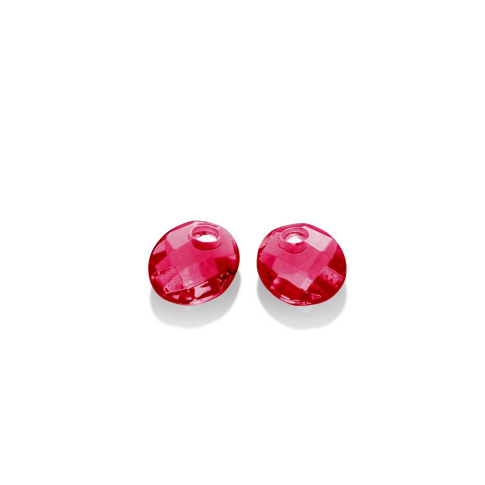 sparkling jewels earring editions Fuchsia Quartz Twist Oval eardrops eagem51-so