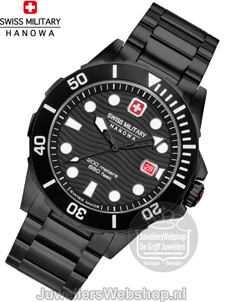 swiss military hanowa offshore diver horloge 06-5338.13.007