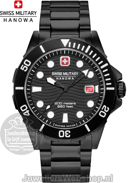 swiss military hanowa offshore diver horloge 06-5338.13.007