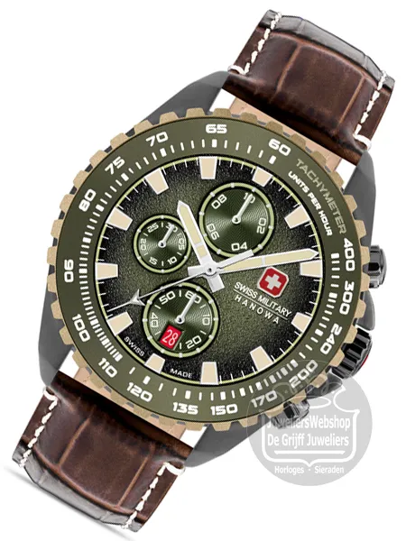 Swiss Military Hanowa Stone Marten SMWGC0001840 heren horloge