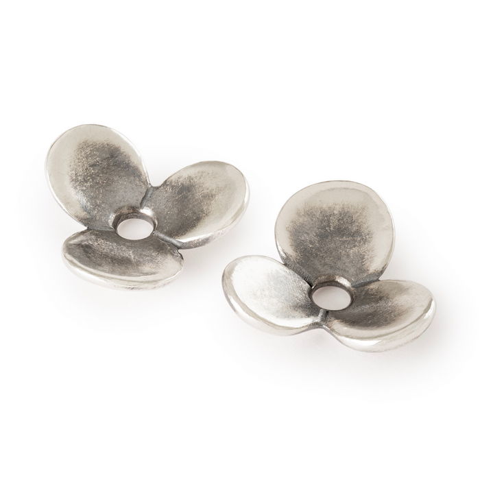 Trollbeads oorknoppen Bloemblaadjes Poëzie TAGEA-30004