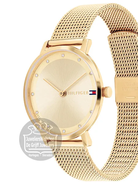 Tommy Hilfiger Pippa horloge TH1782728 dames staal goudkleurig