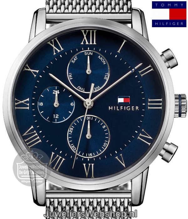 Tommy Hilfiger th1791398 multi date staal