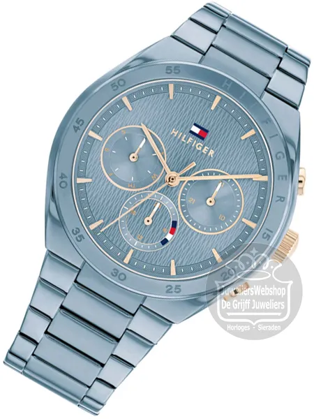 Tommy hilfiger dameshorloge discount blauw