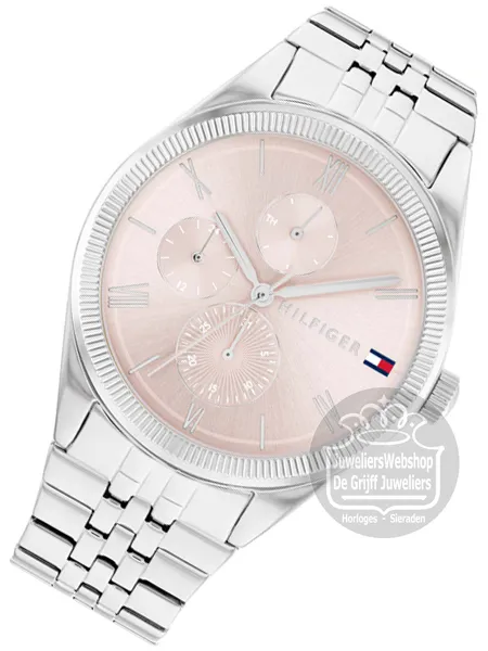 Tommy Hilfiger Monica Horloge Th1782590 Dames Staal Roze