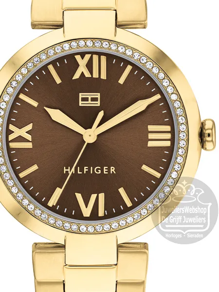 Tommy hilfiger horloge dames zwart sale