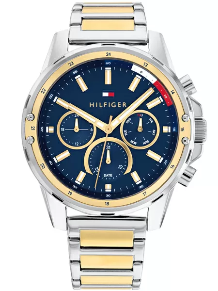 Tommy Hilfiger Mason Horloge TH1791937 Multi Date Heren Horloge Staal